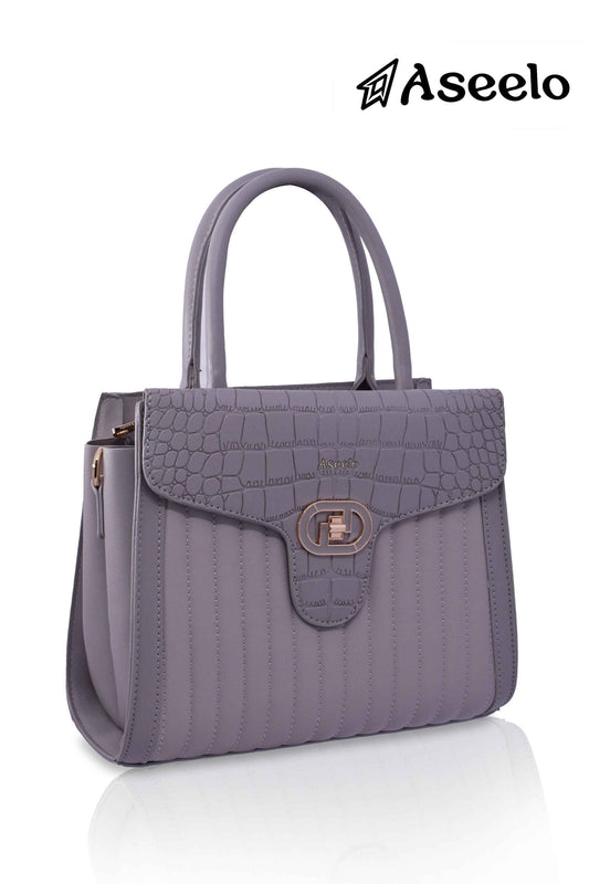 Maserati Handbag by Aseelo in grey