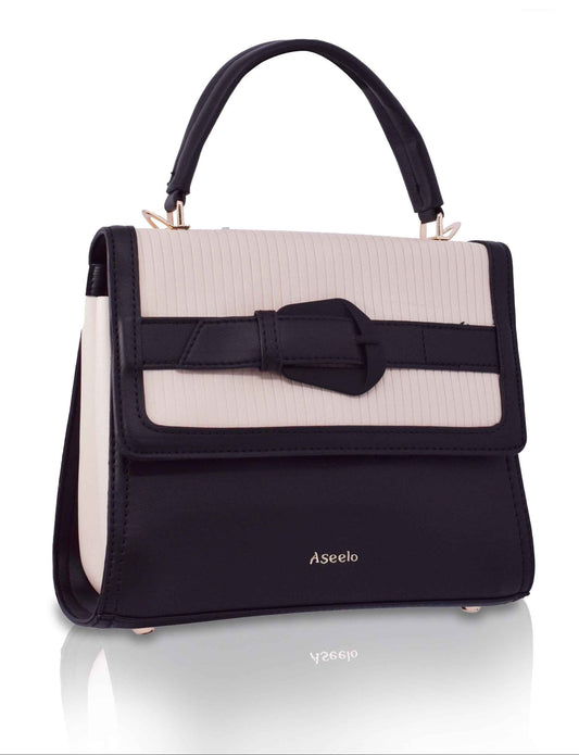 Spur Handbag by Aseelo in black