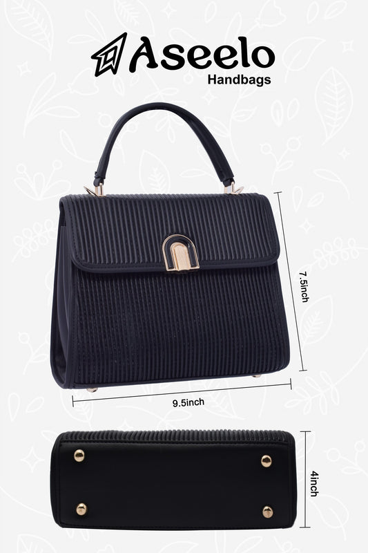 Aston Handbag by Aseelo in black