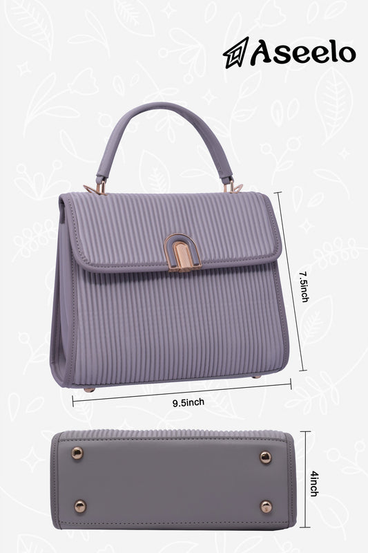 Aston Handbag by Aseelo in grey
