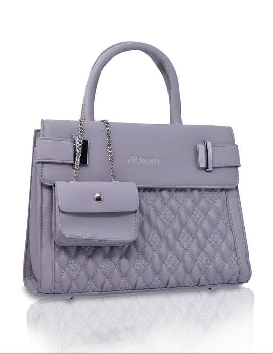 Moon Handbag by Aseelo in grey