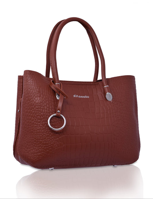 Galaxy Handbag by Aseelo in tan