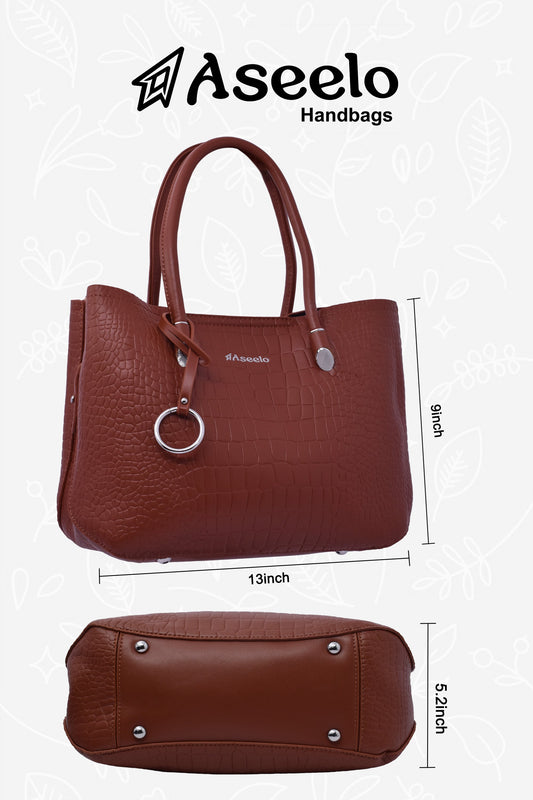Galaxy Handbag by Aseelo in tan
