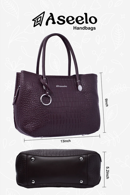 Galaxy Handbag by Aseelo in brown