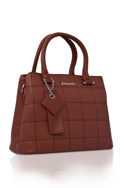 Space HandBag by Aseelo in tan