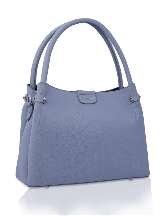 Bluebell Handbag by Aseelo in blue