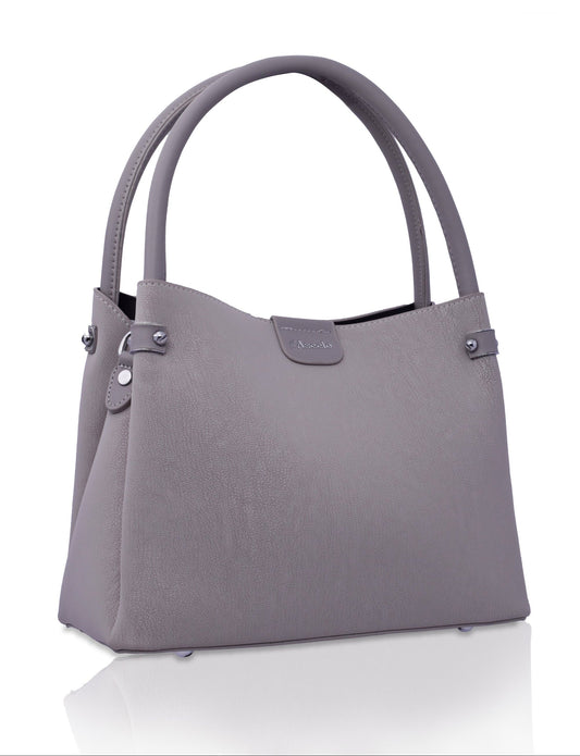 Bluebell Handbag by Aseelo in grey
