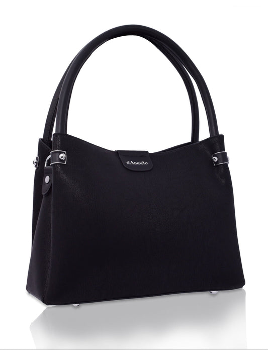 Bluebell Handbag by Aseelo in black