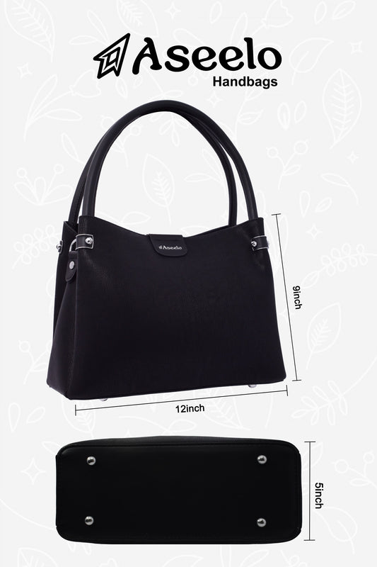 Bluebell Handbag by Aseelo in black