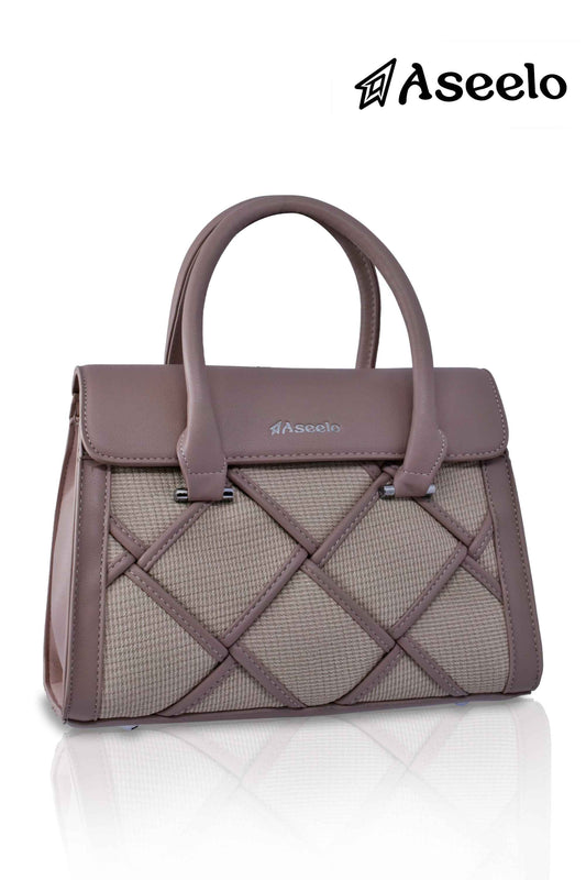Star Handbag by Aseelo in pink