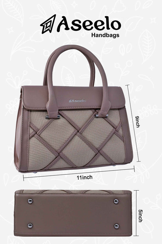 Star Handbag by Aseelo in beige