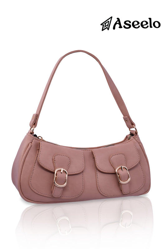 Aroma Sling Bag by Aseelo in pink