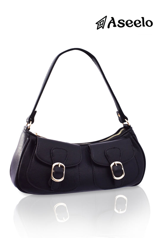 Aroma Sling Bag by Aseelo in black