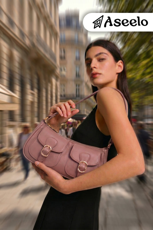 Aroma Sling Bag by Aseelo in pink