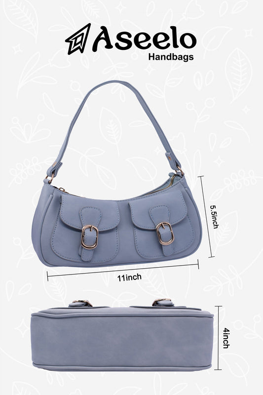 Aroma Sling Bag by Aseelo in blue