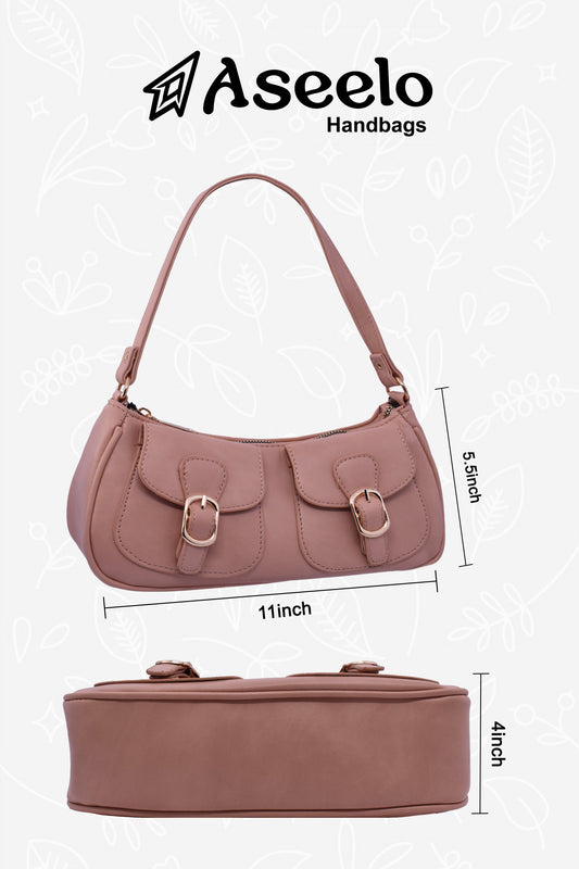 Aroma Sling Bag by Aseelo in pink