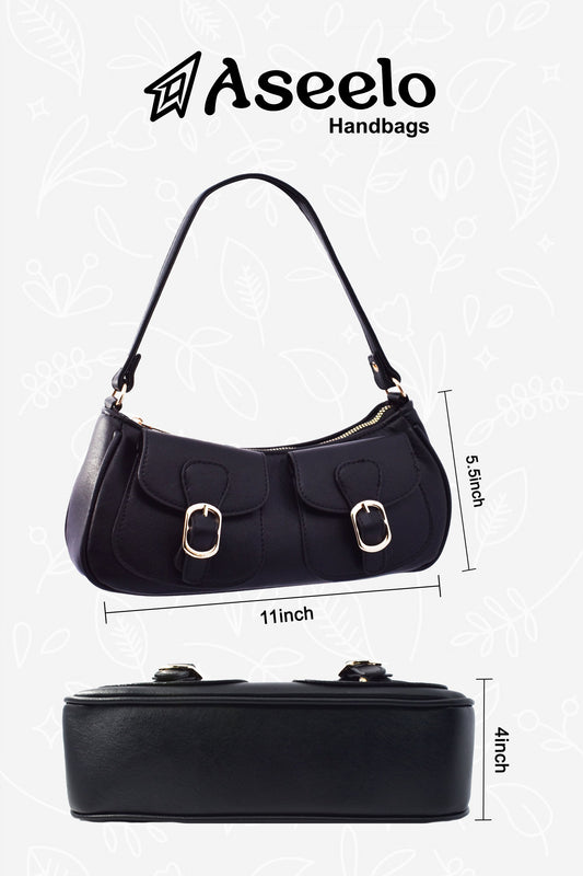 Aroma Sling Bag by Aseelo in black